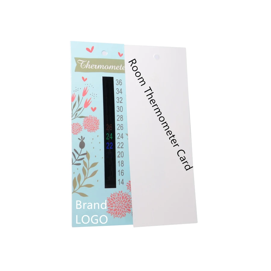 Promotional Custom Design Baby Temperature Room Card
