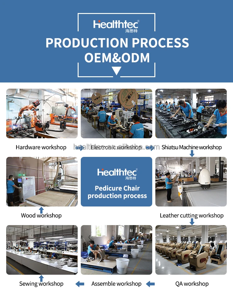 Luxury Red Electric Massage Manicure Chair Foot Spa Massage Pedicure Chair With Drainage Pump