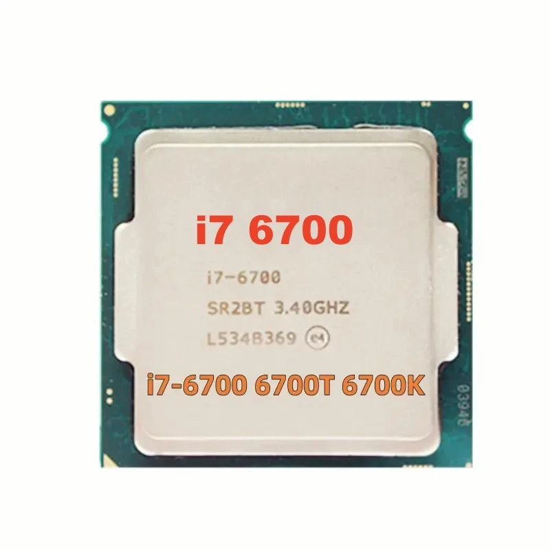 Original for In tel Core i7 6700 Processor 3.4GHz 8MB Cache Quad Core Socket LGA 1151 Quad-Core Desktop I7-6700 CPU