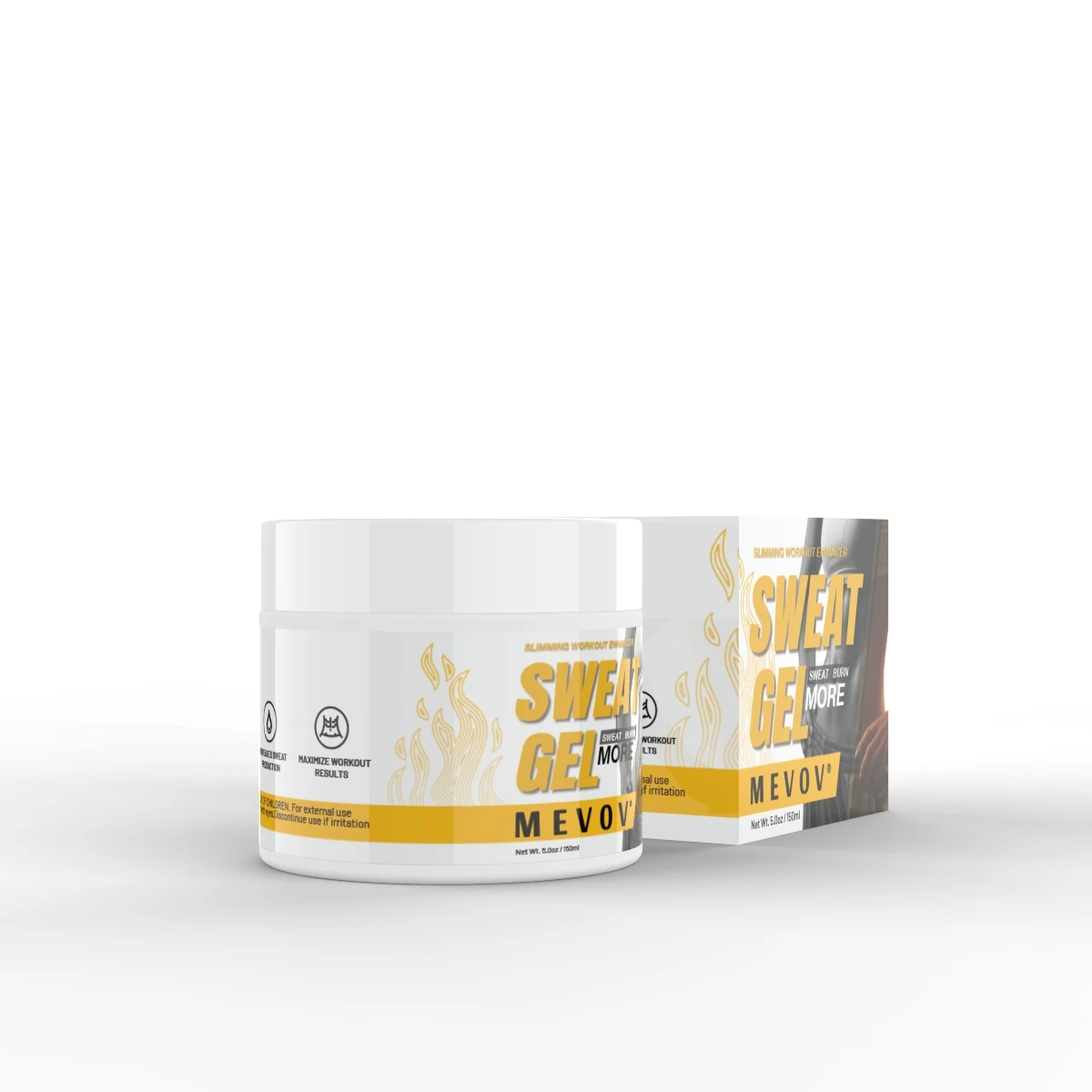 Лучшее качество, натуральный усилитель для тренировок, крем от пота, потеря веса, горячий гель с кокосовым маслом, уход за телом