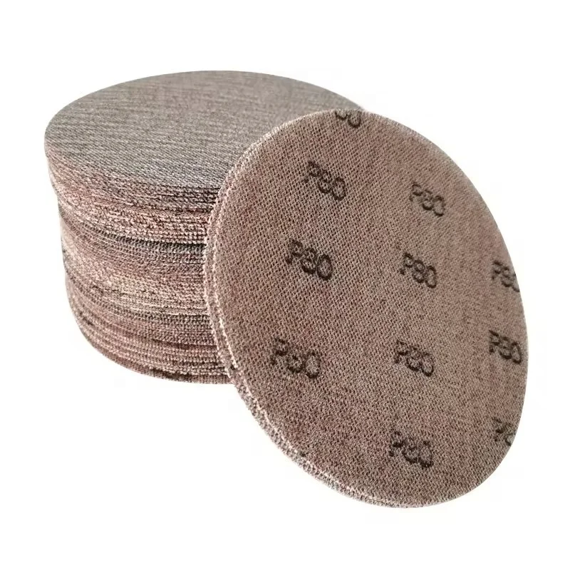 80Grit Grip Disc 6 inch Mesh Sanding Discs Net Dust-free Hook & Loop Sandpaper Abrasive Mesh Disc Replacement for Mirka