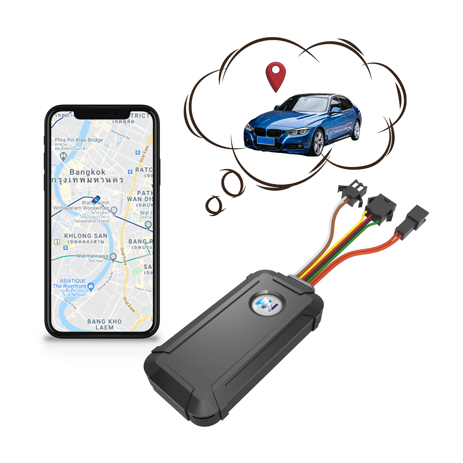  High Accuracy 3G GPS Tracker GS05 with Sos Emergency Call for Car Truck