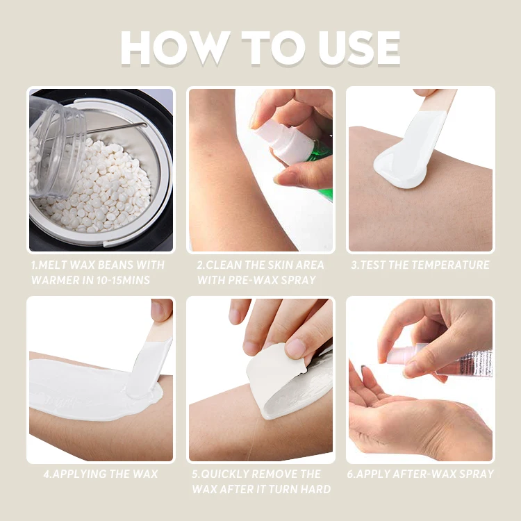 Lcorewax  Hard wax  depilatory wax  removal Premium Luxury Polymer  Full Body Hard Wax Beads