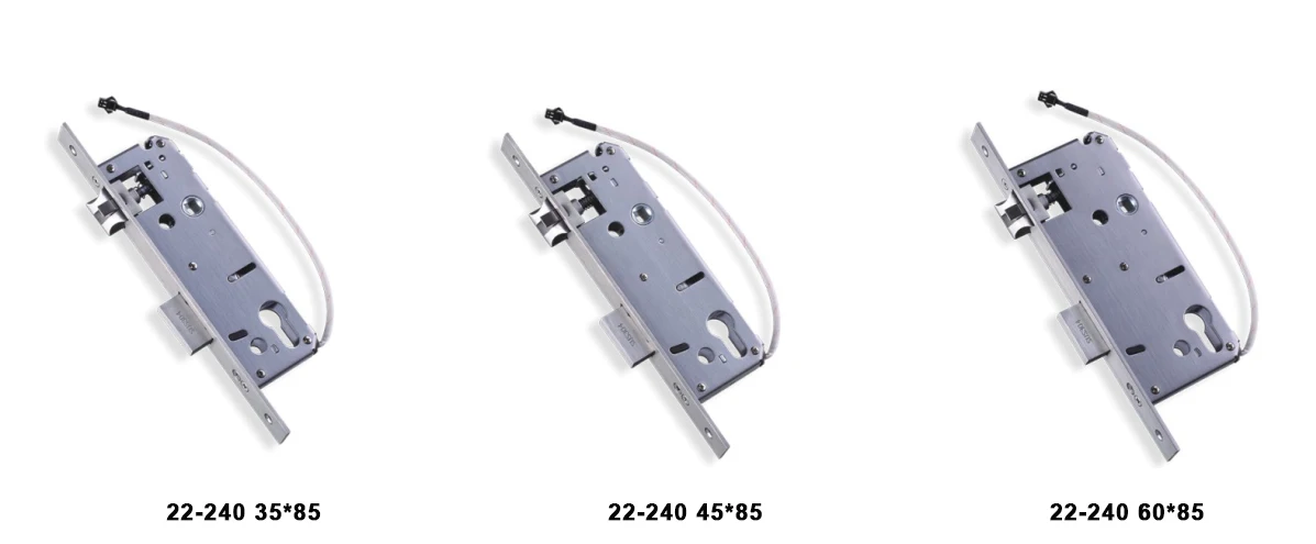 European Standard Wifi Ble APP Electronic Smart RFID Hotel  system smart door lock