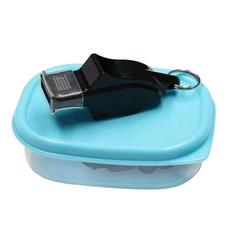 Factory Sale Multicolor Professional Plastic Referee Whistle Survival Rescue Safety Marine Game Special Whistle