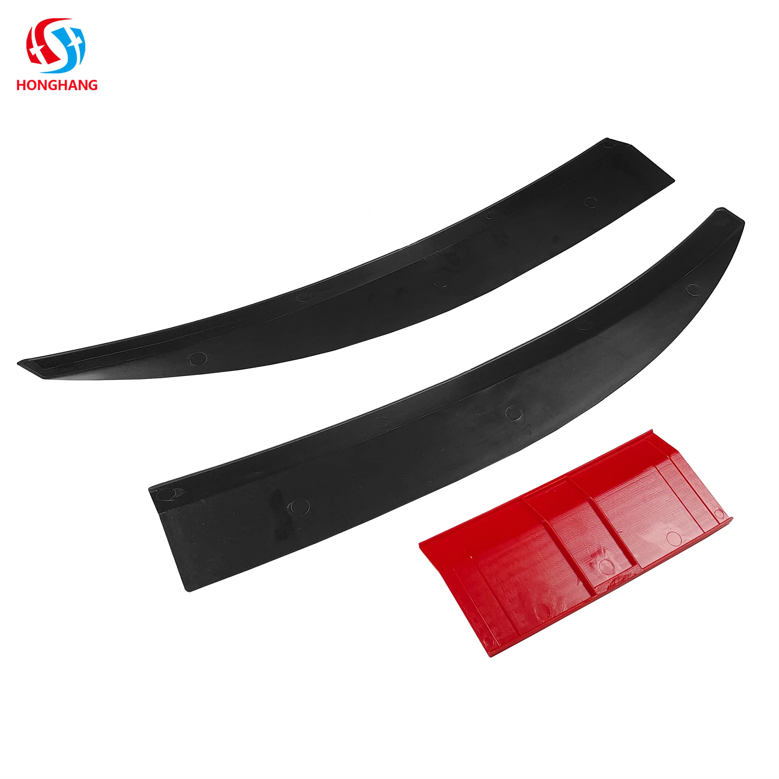 Honghang Brand factory AbS Trunk Rear Wing E type Splitter Universal Car Rear Wing Spoilers For All Cars