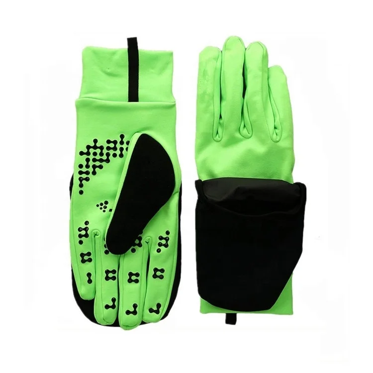 
Windproof Outdoor Sports Convertible Running Glove Mittens 