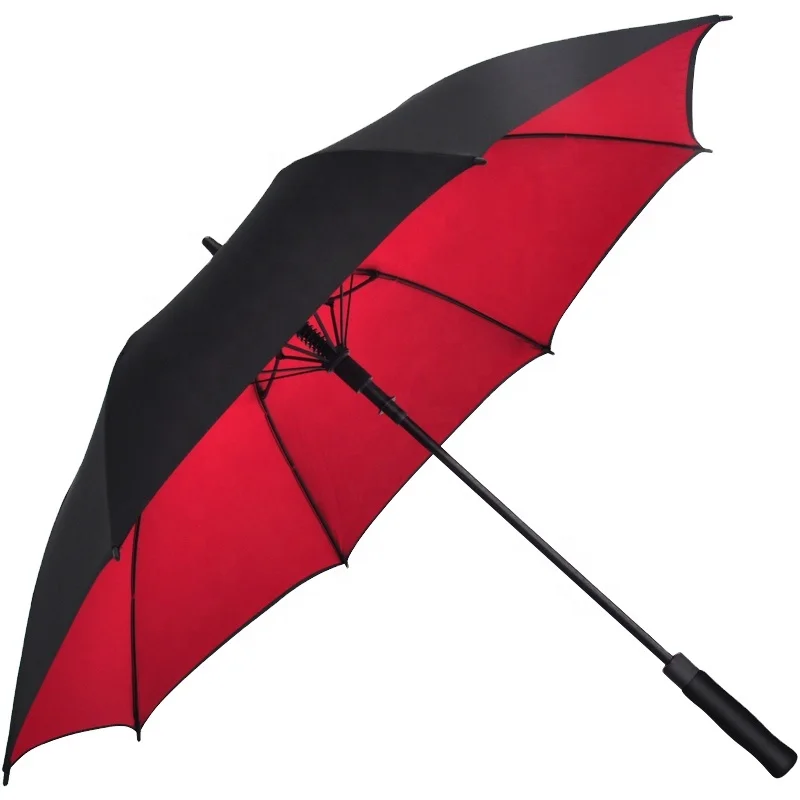 Supports Custom Cheap Promociones Umbrella with Logo Golf Umbrella Paraguas