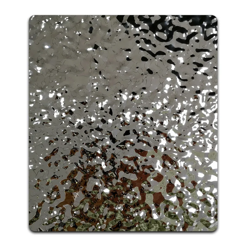 Corrugated Water Ripple Stainless Steel Sheet and Plates 304 316Perforated Metal Turkey 3Mm Thick in Coil
