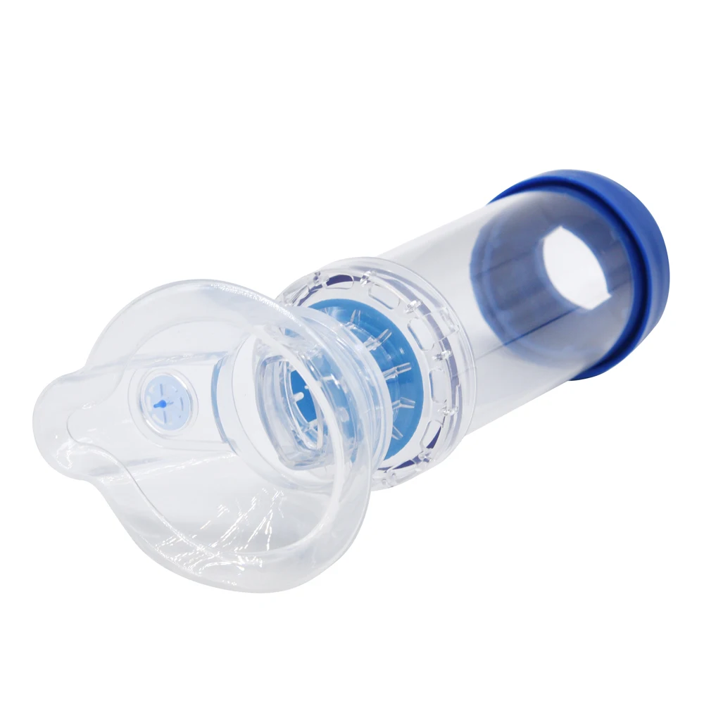 medical baby adult Inhaler Aero Chamber Inhaler Spacer Devices asthma chamber with silicon mask