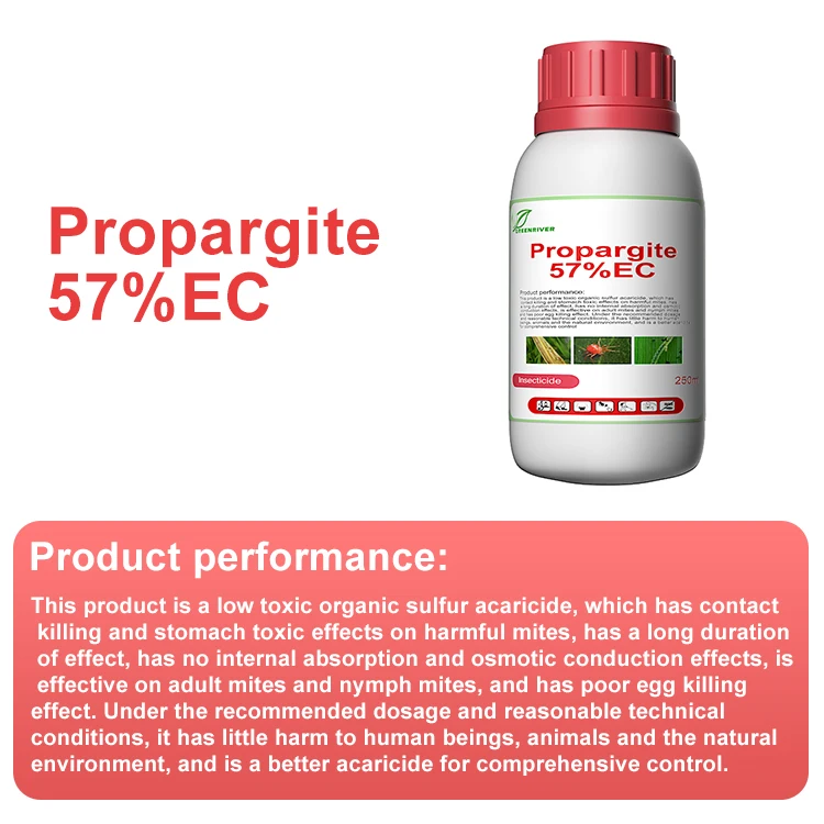 Agrochemical pesticide Propargite 90%Tech 30%WP  57%EC