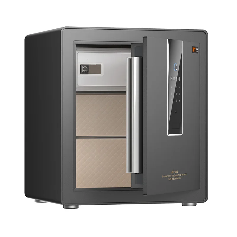 Заводская цена стальной безопасный домашний металлический Сейф для отпечатков пальцев сверхмощный наличных денег