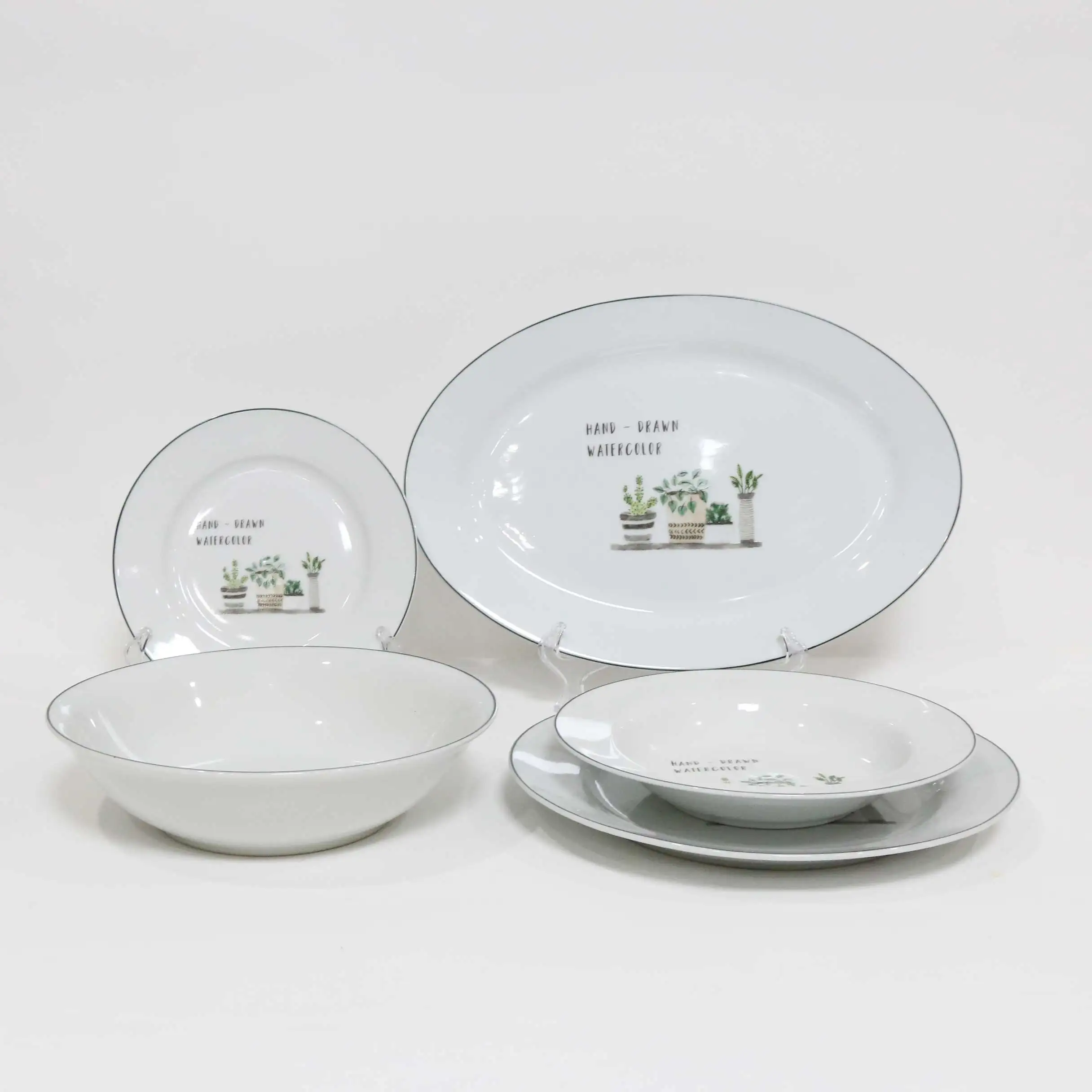 20 Pieces Dinnerware Set Porcelain Dishes Set dinner set ceramic tableware