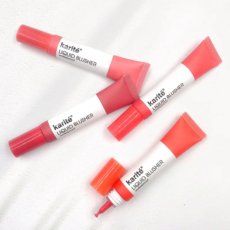 2020 Natural Brightening Waterproof High Pigment And Natural Beauty Highlight Liquid Blush For Face