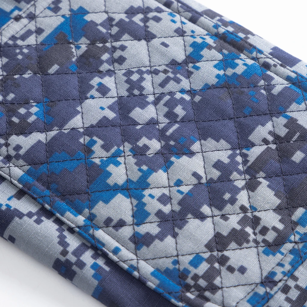 Custom Blue Digital Camo Tactical Uniform Set for Malaysian Air Security Departments Durable Jacket and Pants for Field Use