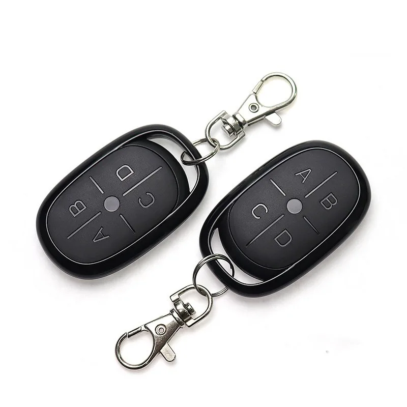 source factory Customized 433 315mhz wireless remote control for electric vehicle garage doors and rolling shutter doors