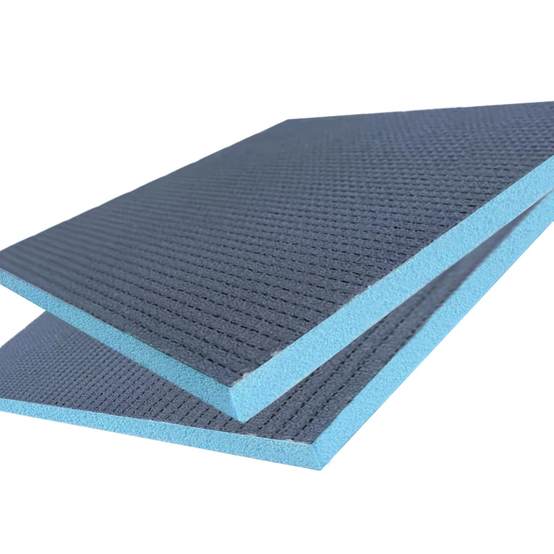 XPS tile backer board Granite Shower Base Xps Composite Wall Thermal Insulation Floor Panel Styrofoam Block Membrane Sheet