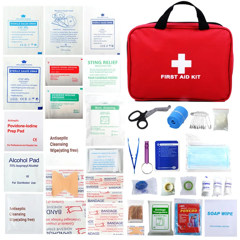 JK-B-019 First Aid Kit Medical Supplies Mini Small first aid kit set