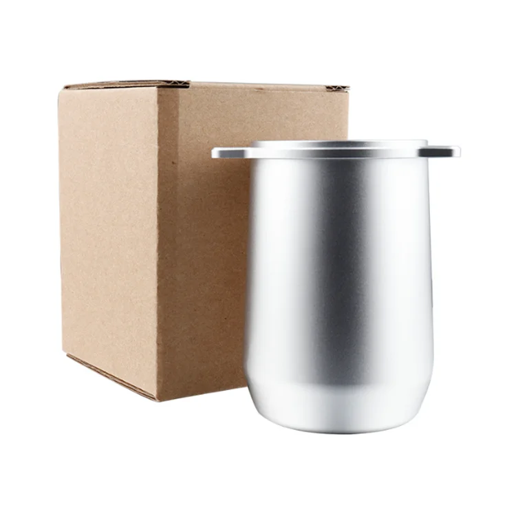 Aluminum Alloy Coffee Dosing Cup Powder Feeder Part Espresso Machine Diy Tools Espresso Dosing Funnel Dose Cup