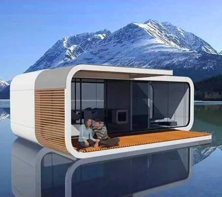Portable Apple Cabin Resort Holiday Cabin Hotel