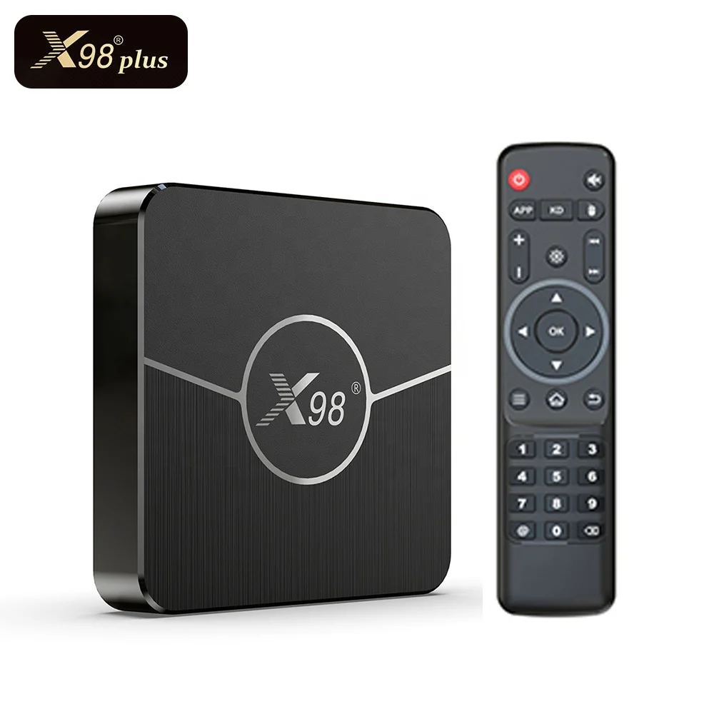 X98 Plus Android 11.0 TV Box S905W2 Android Box 2.4G/5G Wifi  4K*2K UHD Output 100M Ethernet Amlogic S905W2 Set Top Box x98