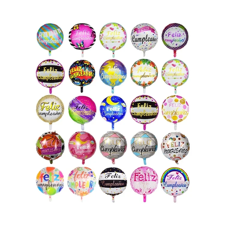 Популярные высокого качества оптовая продажа fiesta feliz cumpleaños вечерние globosdecoration