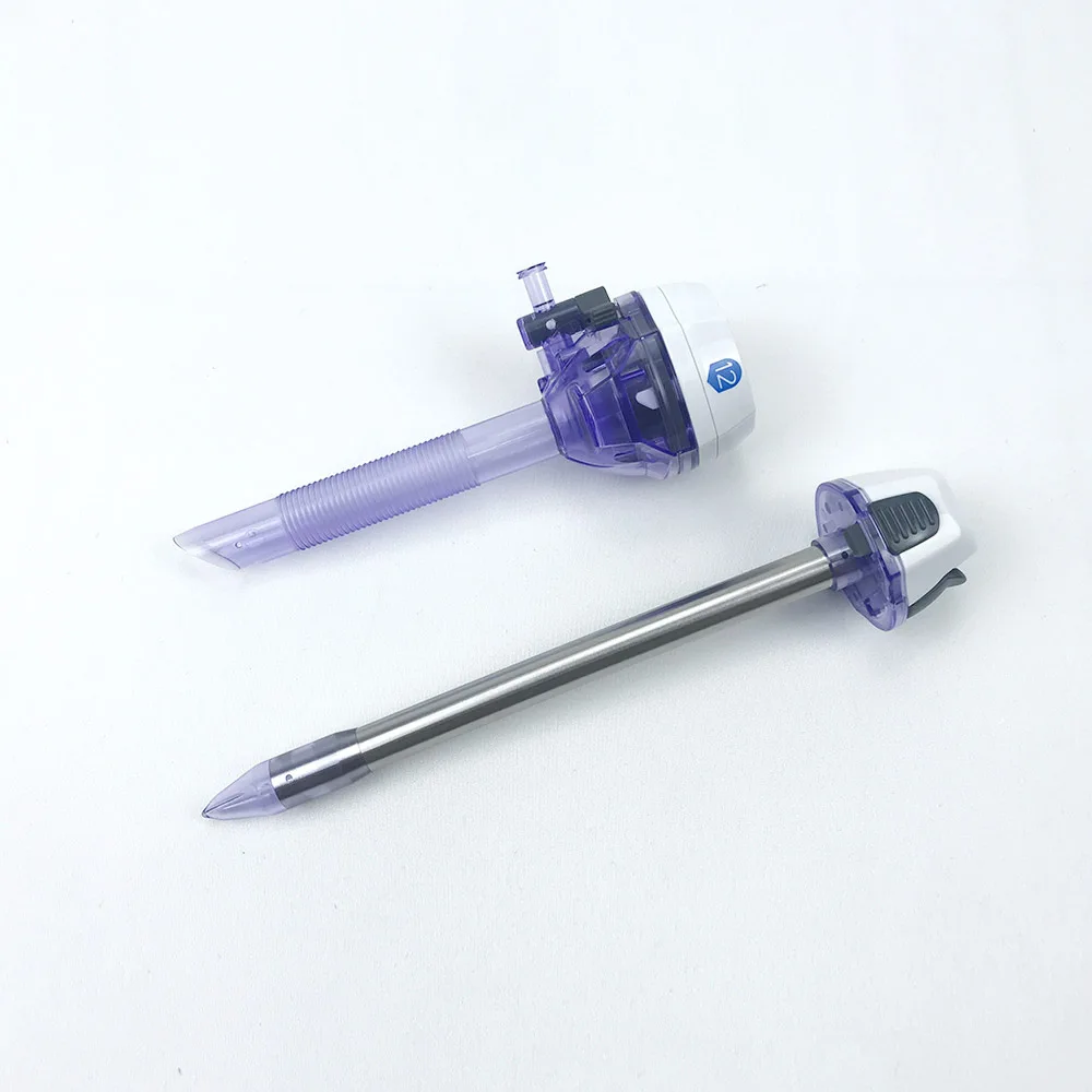 2020 qianjing 5mm-15mm disposable trocar for laparoscopic surgery