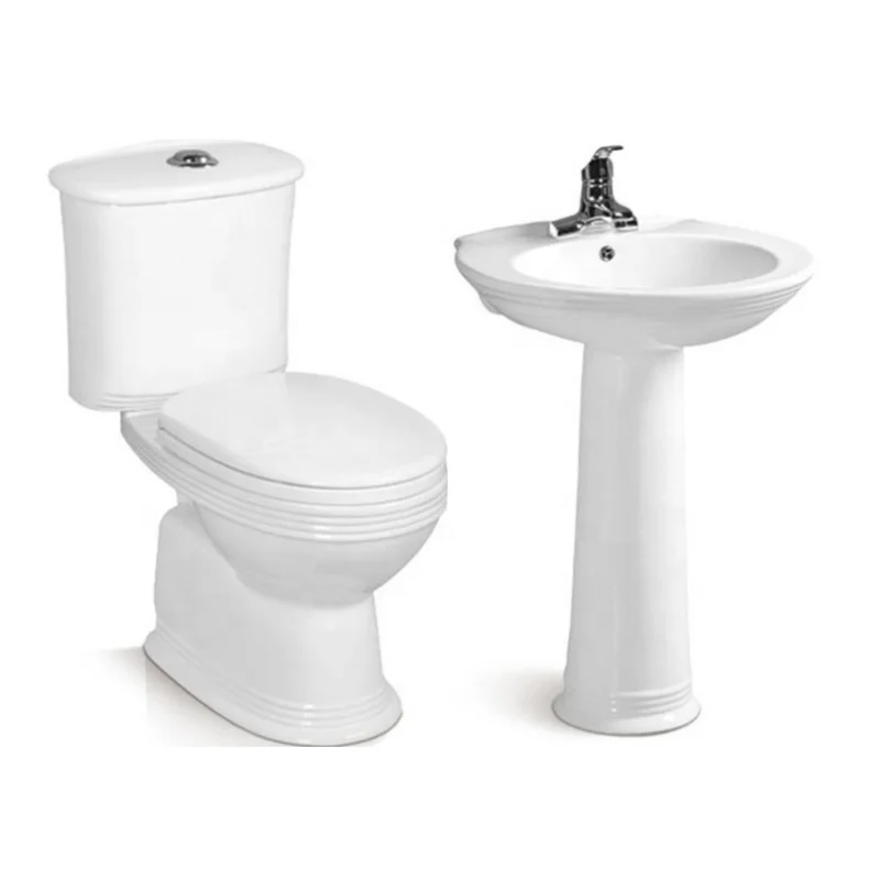 WC Washdown Flush Strap Ptrap Twyford Toilet Oem Wash Basin Porcelain Toilet Africa market ocean toilet basin set