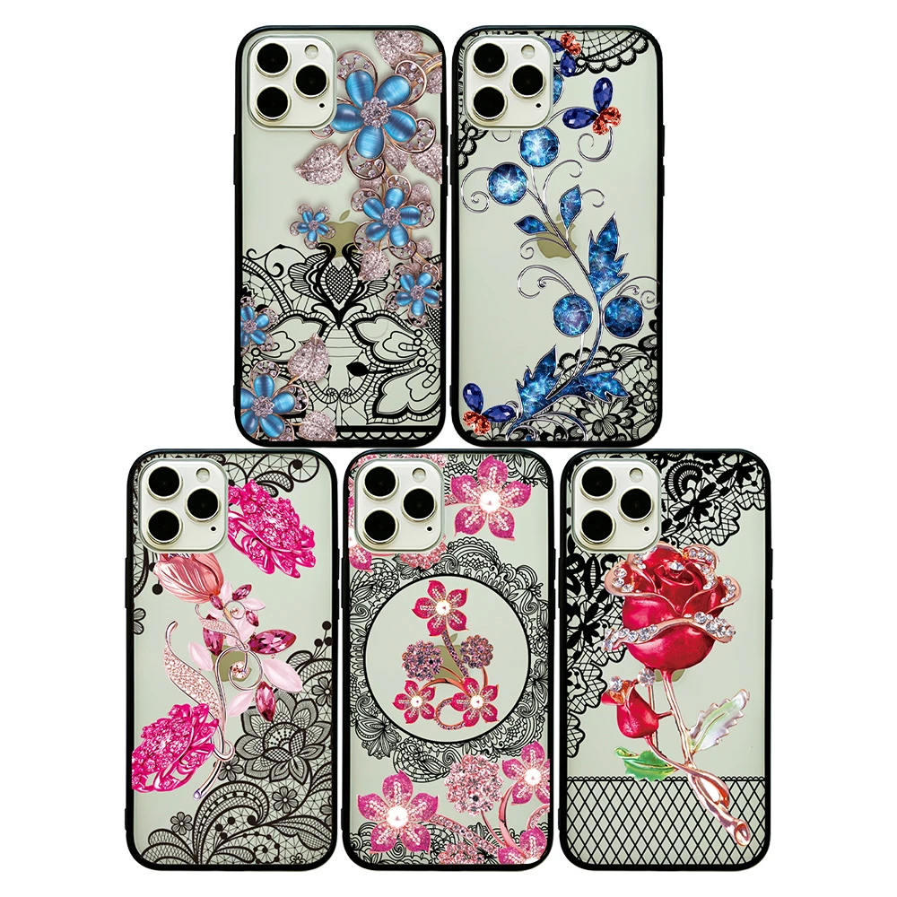 classic lace TPU PC cell phone Case For Samsung Galaxy S10 PLUS