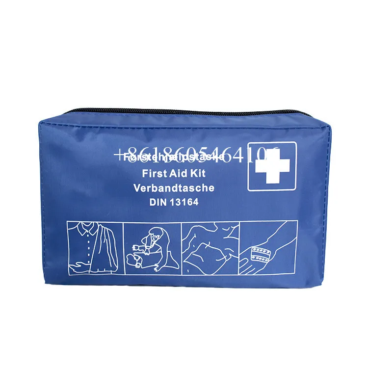 DIN 13164 travel first aid kit 1st aid outdoor roadside emergency kit