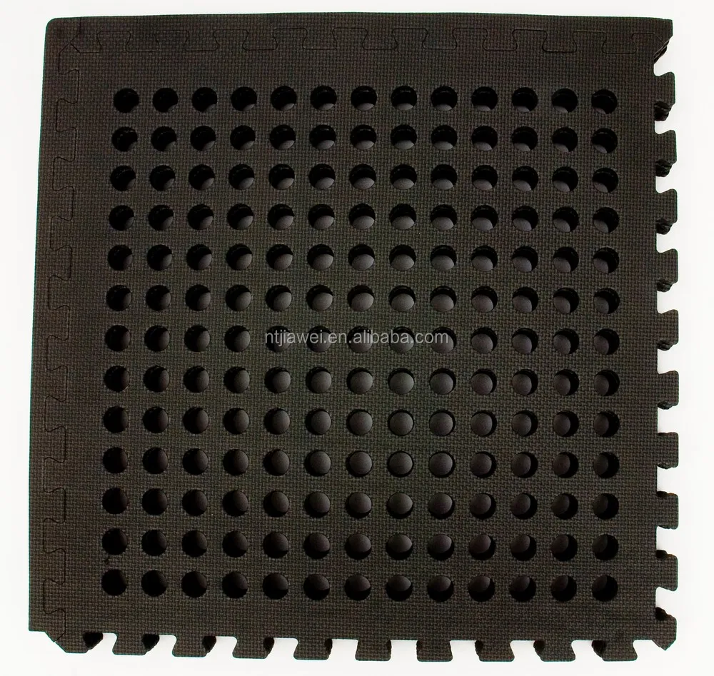 EVA foam hollow absorption swimming pool bathroom antislip mat