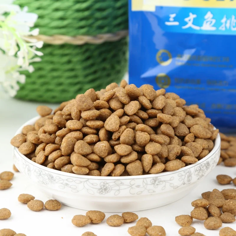 OEM ODM Factory Sale Wholesale 500g full nutrition salmon flavor cat food