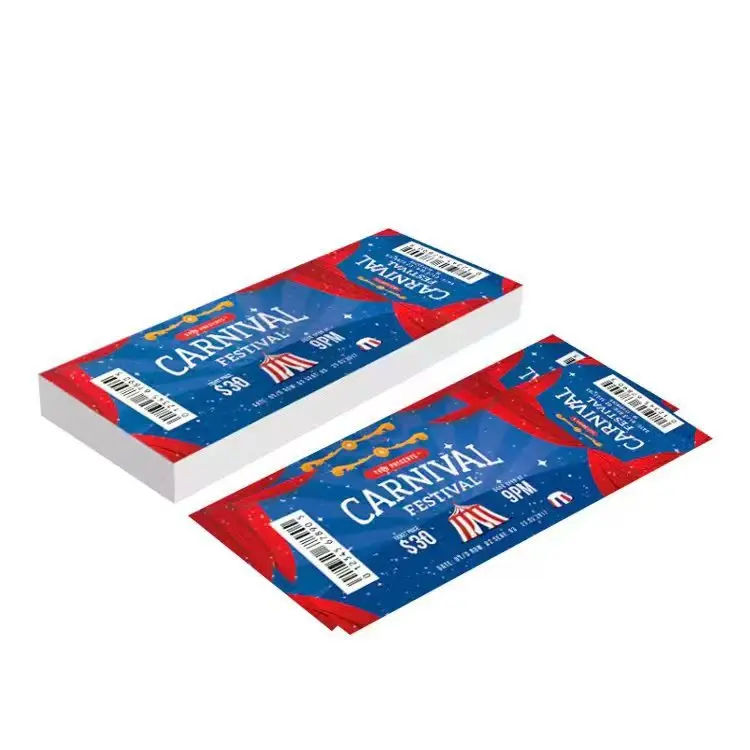 lucky roll draw international flight ticket with wholesale manufacturer personalized design