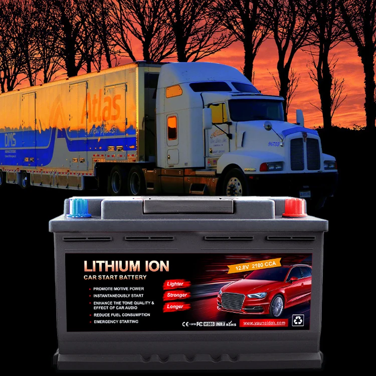 High Capacity 12.8V 60Ah lithium battery with Smart BMS