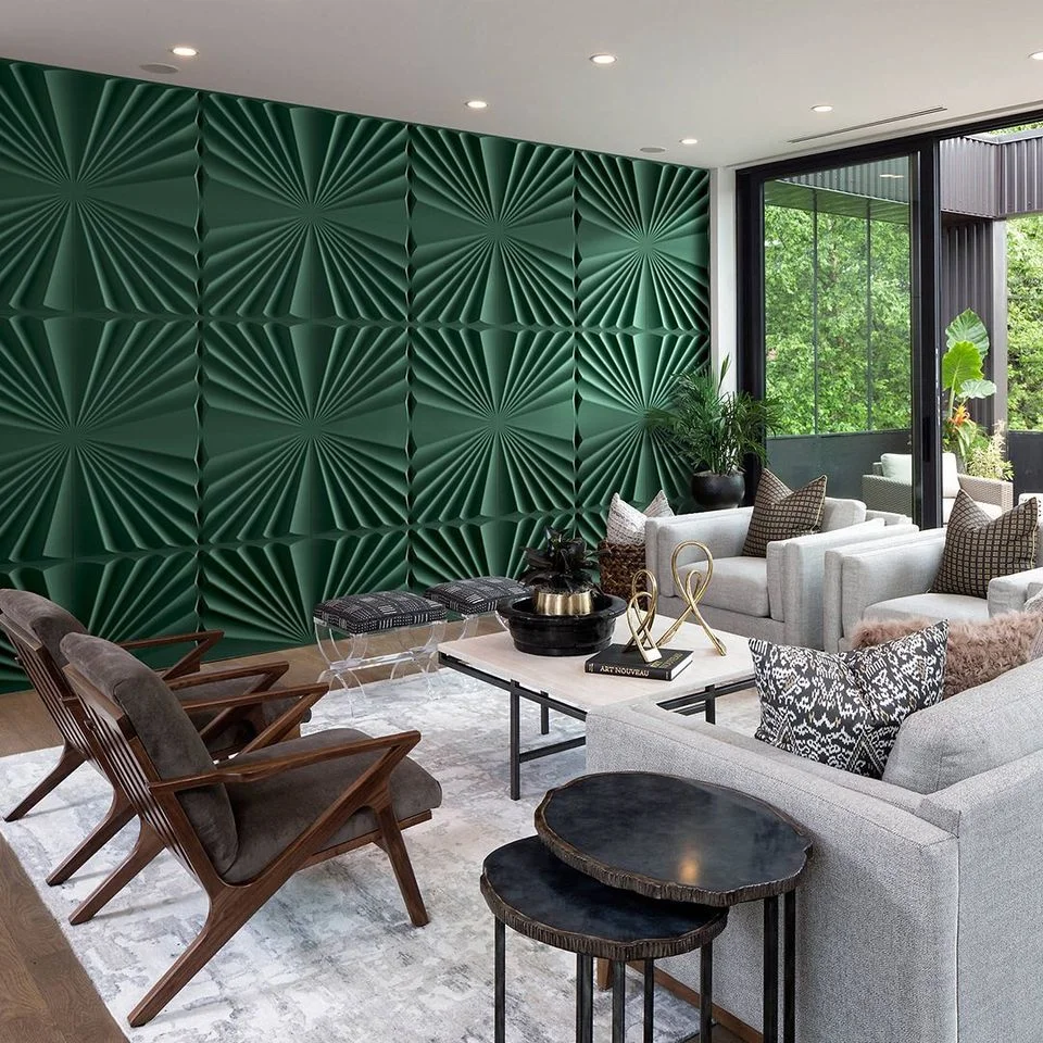 3D Wall Panel Modern Home Decoration Brick Pvc Exterior Decorative Pu 3d wallpaper