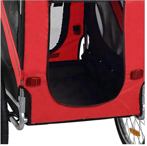 
Heavy Duty Foldable Utility Pet Stroller Dog Carriers Bicycle Trailer for Bike 