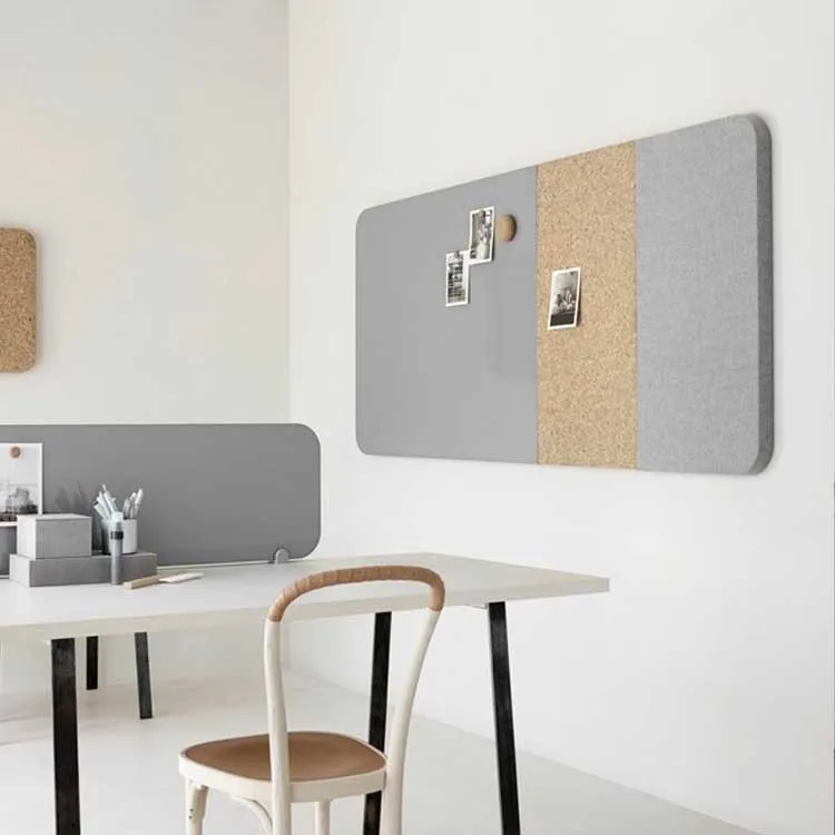 Art Decor Silencing Plate Reduce Noise and Visual Distractions Sound Absorbing Desk Divider Desk Privacy Panel