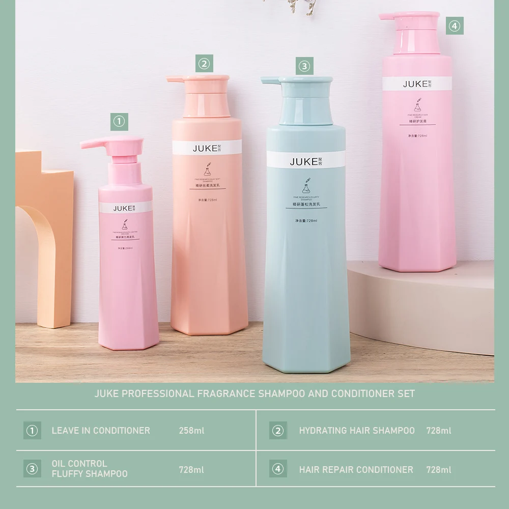 Customized Hair Care Natural Organic Therapy Intense Remedy Hair Shampoo and Conditioner Private Label Salon Professional