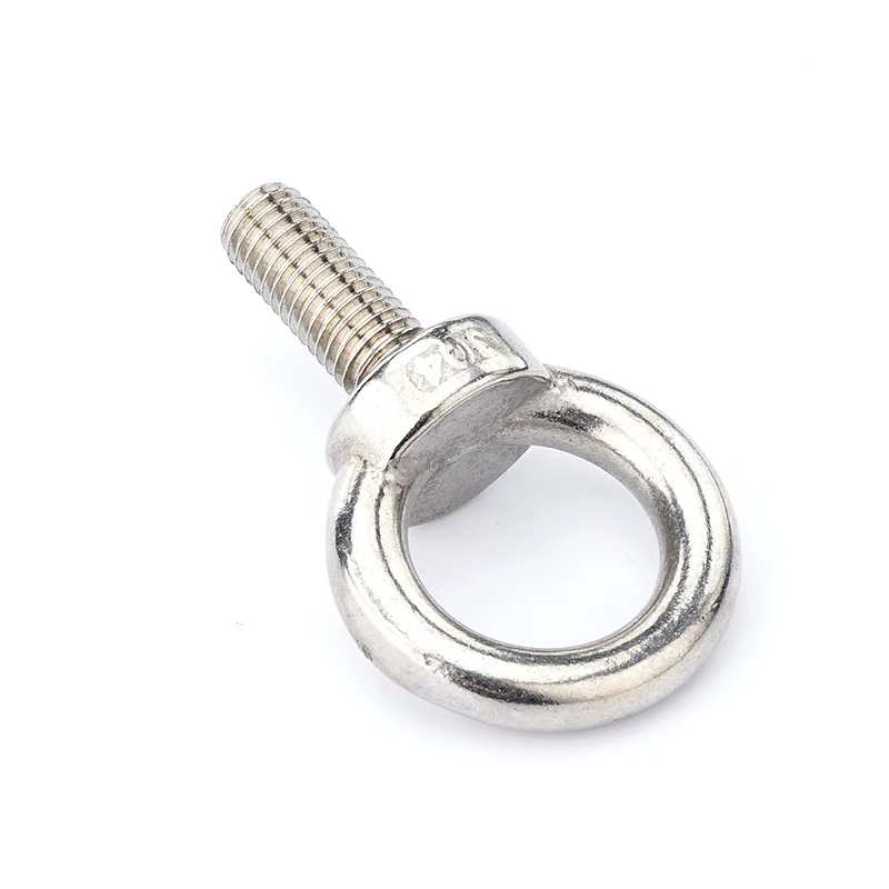 BNS High quality 304 stainless steel lifting eye bolts M5-M14 bolts Hanging Ring Screws Hanging Bolts Round Ring Screws