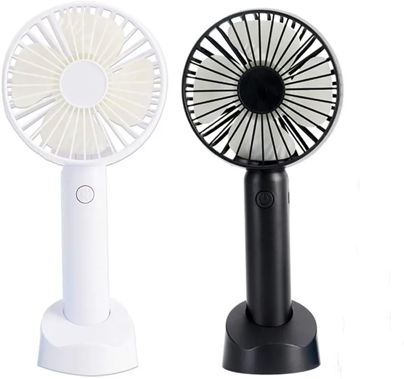 Portable Handheld Mini USB Fan 3 Speed With Phone Holder Function Rechargeable Personal Electric Small Fan for Travel Office