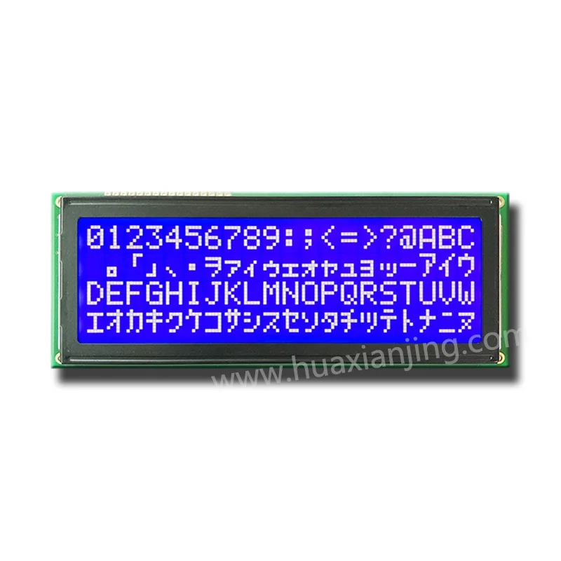 20x4 Стандартный символьный ЖК-дисплей LCM для электронных устройств
