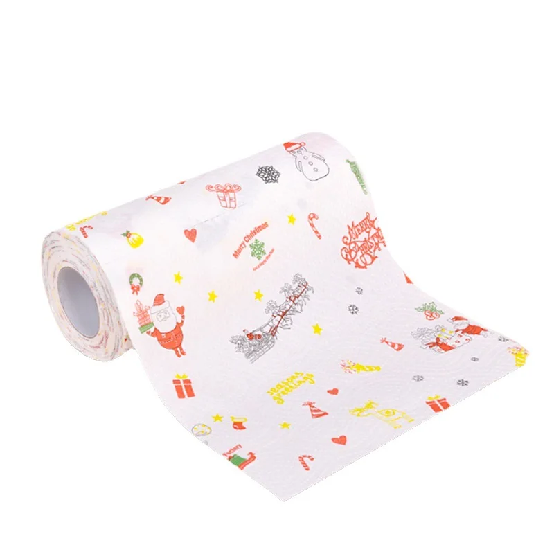 Strong Oil Absorbency Eco Friendly White Color High Quality Virgin Wood Pulp Kitchen Towel Paper Rolls