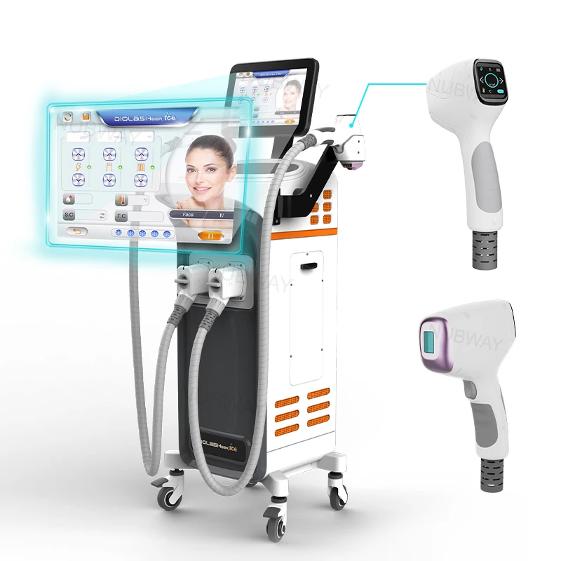 Leadbeauty Salon Equipment Permanent infrared 4 Wavelength Hair Removal Machine 808 940 1064 755nm Diode Laser