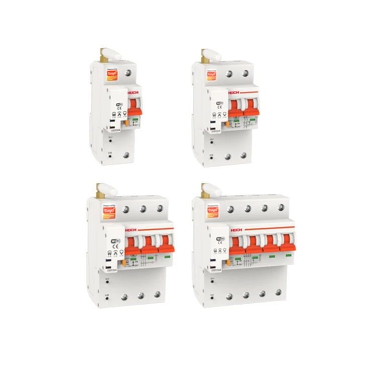 Tuya Smart WIFI Circuit Breaker Energy Monitoring Timer Remote Control Automatic Intelligent Switch