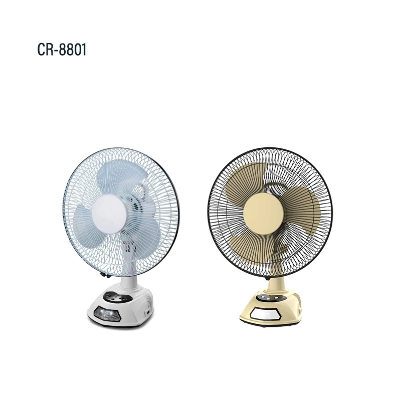 12 inch solar table fan AC DC led rechargeable  fan with lithium battery or acid lead battery  charge solar desk fan