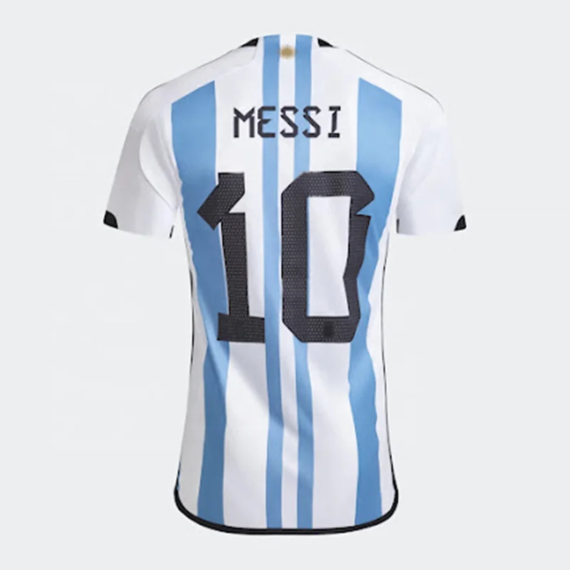 2022 2023  Argentina popular man soccer jersey blue football shirt
