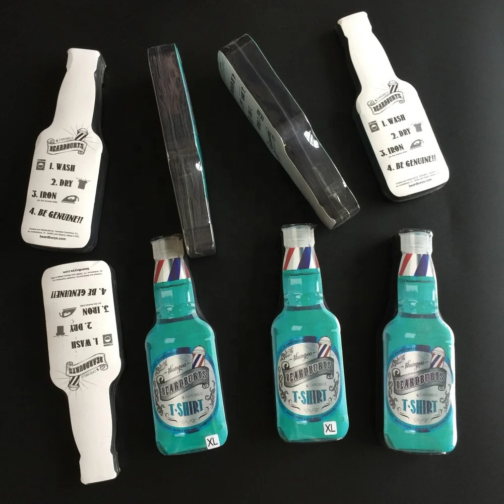 Custom funny magic compressed T-shirts 100%cotton short sleeve mini shape free gift compression t shirt for promotion