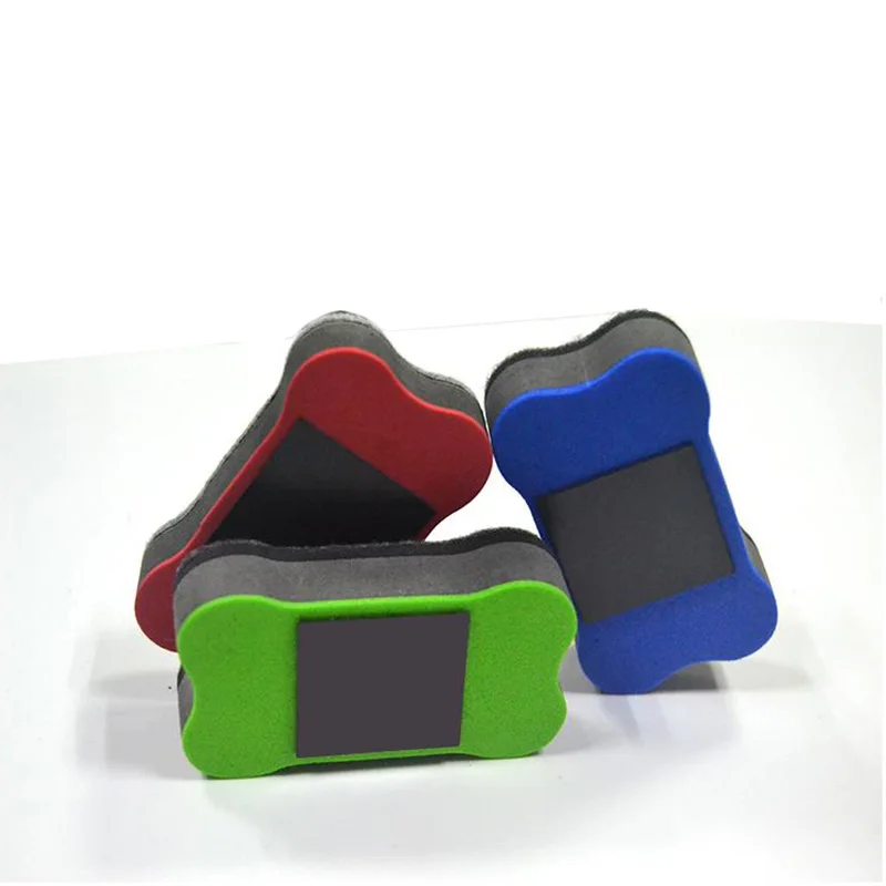HIGE-QUALITY MATERIALS magnetic felt whiteboard eraser is great to students children in classroom home and office