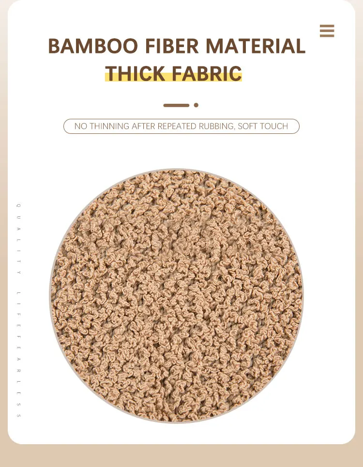 Eco-Friendly Bamboo Fiber Bathing Gloves Gentle Shower Scrubber for Body with Soft Feel Deep Cleaning Bath Gloves