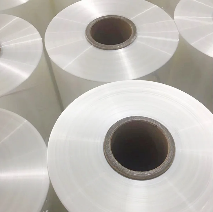 Low Force Cross-linked POF Shrink Film Roll Shrink Wrap Plastic Packaging Film Heat Shrink Film
